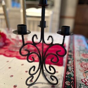 Wrought Iron Candelabra
